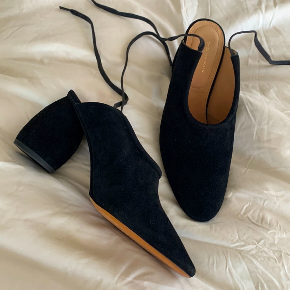 Dries Van Noten Suede Shoes size 39. Wear more like 38-38.5